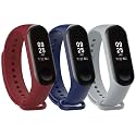 Mi Band Strap 3 &amp; 4 Wristband Original Soft Silicone Adjustable/Replacement Straps/Belt/Band for M3 &amp; M4 with warrenty |Device not Included||Not Compatible with Mi Band 1/2|