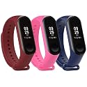 Mi Band Strap 3 &amp; 4 Wristband Original Soft Silicone Adjustable/Replacement Straps/Belt/Band for M3 &amp; M4 with warrenty |Device not Included||Not Compatible with Mi Band 1/2|