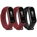 Mi Band Strap 3 &amp; 4 Wristband Original Soft Silicone Adjustable/Replacement Straps/Belt/Band for M3 &amp; M4 with warrenty |Device not Included||Not Compatible with Mi Band 1/2|