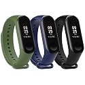 Mi Band Strap 3 &amp; 4 Wristband Original Soft Silicone Adjustable/Replacement Straps/Belt/Band for M3 &amp; M4 with warrenty |Device not Included||Not Compatible with Mi Band 1/2|