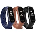 Mi Band Strap 3 &amp; 4 Wristband Original Soft Silicone Adjustable/Replacement Straps/Belt/Band for M3 &amp; M4 with warrenty |Device not Included||Not Compatible with Mi Band 1/2|