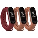 Mi Band Strap 3 &amp; 4 Wristband Original Soft Silicone Adjustable/Replacement Straps/Belt/Band for M3 &amp; M4 with warrenty |Device not Included||Not Compatible with Mi Band 1/2|
