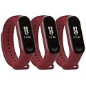 Mi Band Strap 3 &amp; 4 Wristband Original Soft Silicone Adjustable/Replacement Straps/Belt/Band for M3 &amp; M4 with warrenty |Device not Included||Not Compatible with Mi Band 1/2|