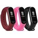 Mi Band Strap 3 &amp; 4 Wristband Original Soft Silicone Adjustable/Replacement Straps/Belt/Band for M3 &amp; M4 with warrenty |Device not Included||Not Compatible with Mi Band 1/2|