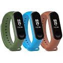 Mi Band Strap 3 &amp; 4 Wristband Original Soft Silicone Adjustable/Replacement Straps/Belt/Band for M3 &amp; M4 with warrenty |Device not Included||Not Compatible with Mi Band 1/2|