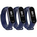 Mi Band Strap 3 &amp; 4 Wristband Original Soft Silicone Adjustable/Replacement Straps/Belt/Band for M3 &amp; M4 with warrenty |Device not Included||Not Compatible with Mi Band 1/2|