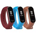 Mi Band Strap 3 &amp; 4 Wristband Original Soft Silicone Adjustable/Replacement Straps/Belt/Band for M3 &amp; M4 with warrenty |Device not Included||Not Compatible with Mi Band 1/2|