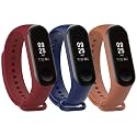 Mi Band Strap 3 &amp; 4 Wristband Original Soft Silicone Adjustable/Replacement Straps/Belt/Band for M3 &amp; M4 with warrenty |Device not Included||Not Compatible with Mi Band 1/2|