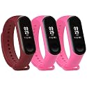 Mi Band Strap 3 &amp; 4 Wristband Original Soft Silicone Adjustable/Replacement Straps/Belt/Band for M3 &amp; M4 with warrenty |Device not Included||Not Compatible with Mi Band 1/2|