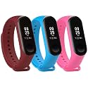 Mi Band Strap 3 &amp; 4 Wristband Original Soft Silicone Adjustable/Replacement Straps/Belt/Band for M3 &amp; M4 with warrenty |Device not Included||Not Compatible with Mi Band 1/2|