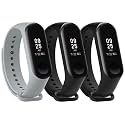 Mi Band Strap 3 &amp; 4 Wristband Original Soft Silicone Adjustable/Replacement Straps/Belt/Band for M3 &amp; M4 with warrenty |Device not Included||Not Compatible with Mi Band 1/2|