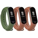 Mi Band Strap 3 &amp; 4 Wristband Original Soft Silicone Adjustable/Replacement Straps/Belt/Band for M3 &amp; M4 with warrenty |Device not Included||Not Compatible with Mi Band 1/2|