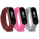 Mi Band Strap 3 &amp; 4 Wristband Original Soft Silicone Adjustable/Replacement Straps/Belt/Band for M3 &amp; M4 with warrenty |Device not Included||Not Compatible with Mi Band 1/2|