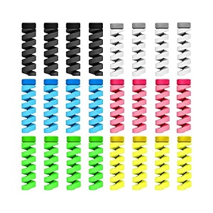 multicoloured protection spiral cable amp wire protectors