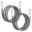 Spiral Cable Protector | Charger Wire Protector for Type-C, iPhone, Earphones &amp; USB | Flexible Full Length Wire Saver Spring Guard | Charging Cable &amp; Data Cable Protector Multicolor 2-Black