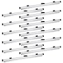Estune 12 Pcs Blueprint Hanging Clamps 24 Inches Aluminum Binder Clips