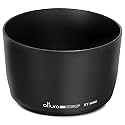 ET-65III Dedicated Altura Photo Lens Hood for Canon EF 85mm f/1.8 USM, EF 100mm f/2.0 USM, EF 135mm f/2.8 SF, EF 70-210mm f/3.5-4.5 USM, EF 100-300mm f/4.5-5.6 USM Lenses (Canon ET-65III Replacement) + MagicFiber Microfiber L