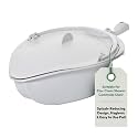 Etac Commode Bucket with Lid and Handle for Clean Shower Chair, Pail