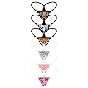 ETAOLINE Women's Low Rise Micro Back G-string Tiny Thong Panty