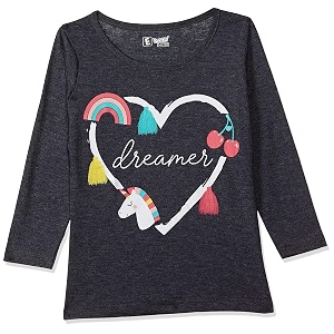 Eteenz Girls Regular Fit TOP