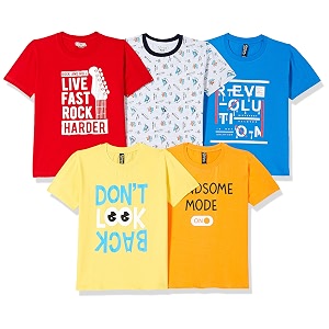 ETEENZ Regular Fit Boys Tshirts Polos