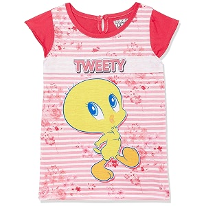 Baby-Girls Cotton A-Line Knee-Length Dress