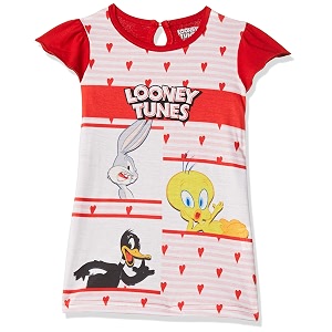 Baby-Girls Cotton A-Line Knee-Length Dress