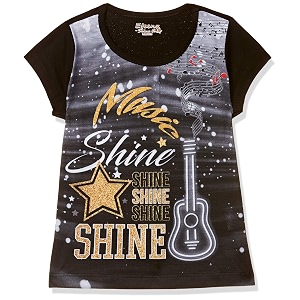 Girls Regular fit T-Shirt ESOJG19MS27TOP Navy 2-3