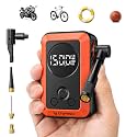 ETENWOLF S0 Mini Bike Pump, 20s Fast Inflate Bicycle Pump with Gauge