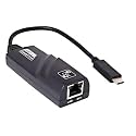 Ethernet Network Adapter, USB to RJ45 LAN Wired Adapter for Ultrabook, Chromebook, Laptop, Desktop, Plug and Play Type-C 1000M, Compatible with MacBook Steam Deck, Switch, Windows