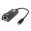 Ethernet Network Adapter, USB to RJ45 LAN Wired Adapter for Ultrabook, Chromebook, Laptop, Desktop, Plug and Play Type-C 1000M, Compatible with MacBook Steam Deck, Switch, Windows