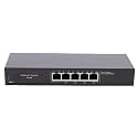 Ethernet Switch 2.5Gbps High Speed Network Hub for Gaming, 4K Streaming Media, Plug and Play for NAS and Small Offices, Aluminum Alloy 5 Port (US Plug 100‑240V)