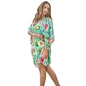 Women's Floral Print Cotton Kaftan/Beachwear/Cover Ups Dresses/Swim Dress (Size- S,M,L,XL)