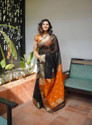 Ethical Pure Silk Self Design Blouse Material
