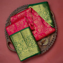 Ethical Pure Silk Self Design Blouse Material