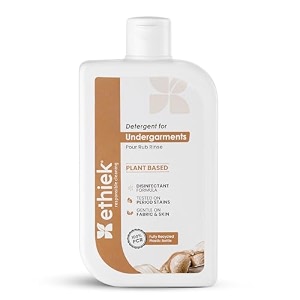 ethiek undergarment liquid detergent for menwomen  plant-based detergent for intimate wear  no soaking needed disinfectant liquid for hand laundry  300ml