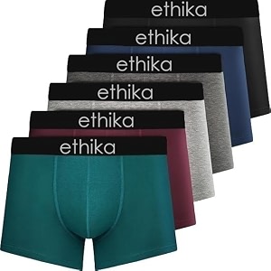 Ethika Anti Bacterial Micromodal Solid Underwear for
