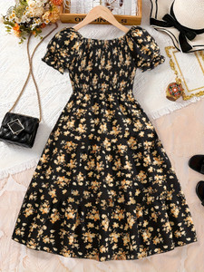 ethit girls midiknee length party dress