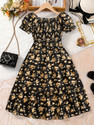 Ethit Girls Midi/Knee Length Party Dress