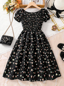 ethit indi girls midiknee length party dress