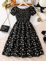 Ethit Indi Girls Midi/Knee Length Party Dress