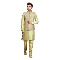Ethluxis Men Kurta Pyjama Jacket Set