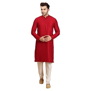 Ethluxis Men Kurta Pyjama Set
