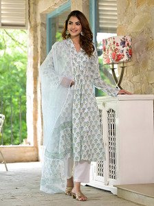 EthnicBasket Women Kurta Pant Dupatta Set