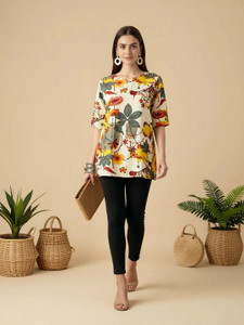 EthnicBasket Women Printed Tunic Kurta