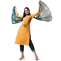EthnicJunction Women's Wine Chanderi Silk Woven Zari Mirror Work Stright Kurta Pant with Dupatta Set | Wedding | Outfit | Ethnic Set