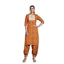 EthnicJunction Women39s Cotton Blend Embroidered Salwar Suit