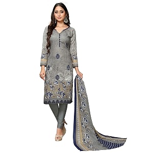 ethnicjunction women39s silver cotton blend printed unstiched dress material ej4009-1009-cotton-stripe-silver