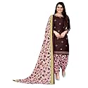 EthnicJunction Women's Cotton Printed Unstitched Dress Material