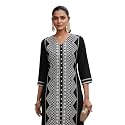 EthnicJunction Women39s Cotton Rayon Regular Fit Chikankari